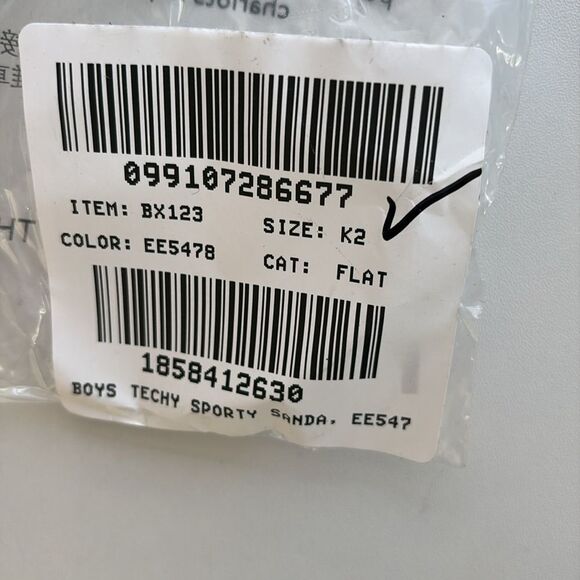 J Crew Kids' sporty-strap sandals in‎ colorblock Little Kids Size 2 - Picture 5 of 5